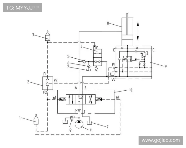 挖掘机液压系统压力冲击吸收器